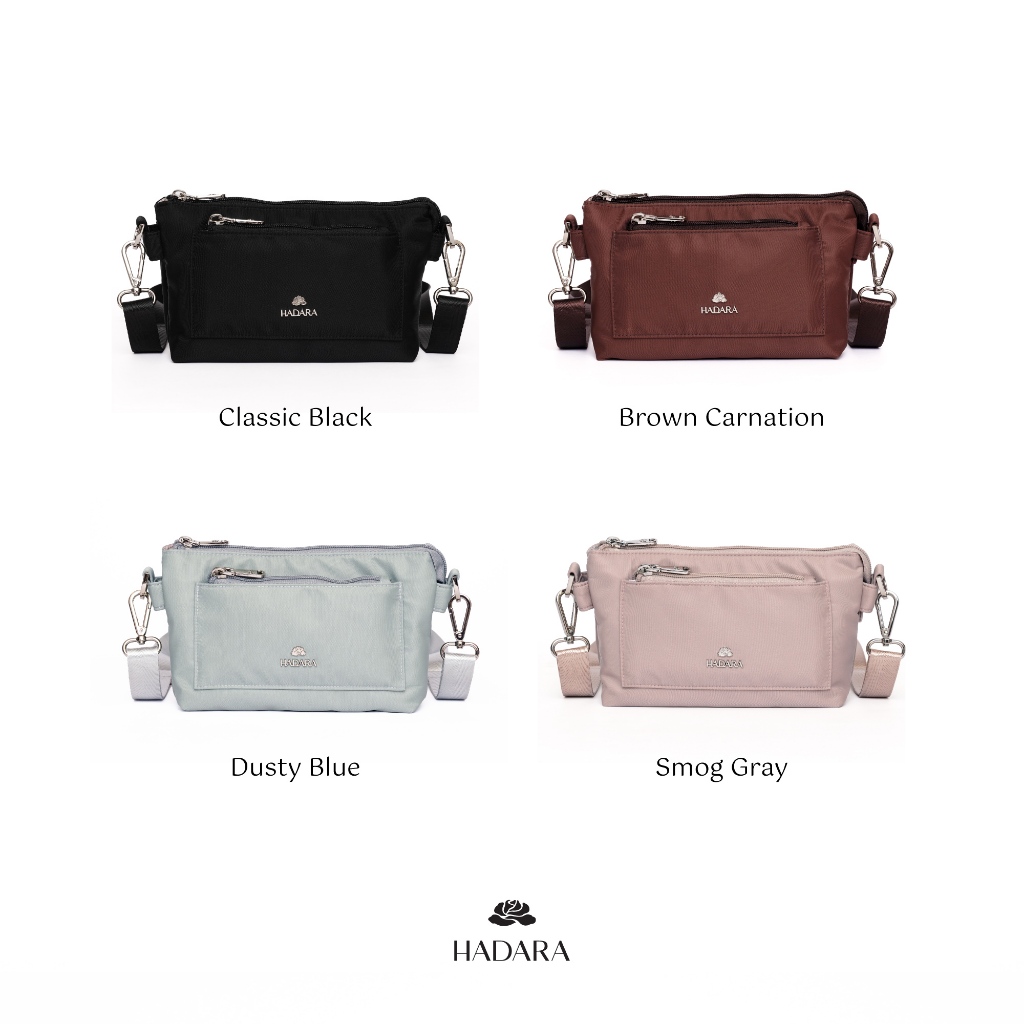 Hadara Moment Series Wallet No.3 กระเป๋าสตางค์ 20 ช่องจัดเก็บ ผ้า Deluxe Nylon น้ำหนักเบา รูปที่ 6