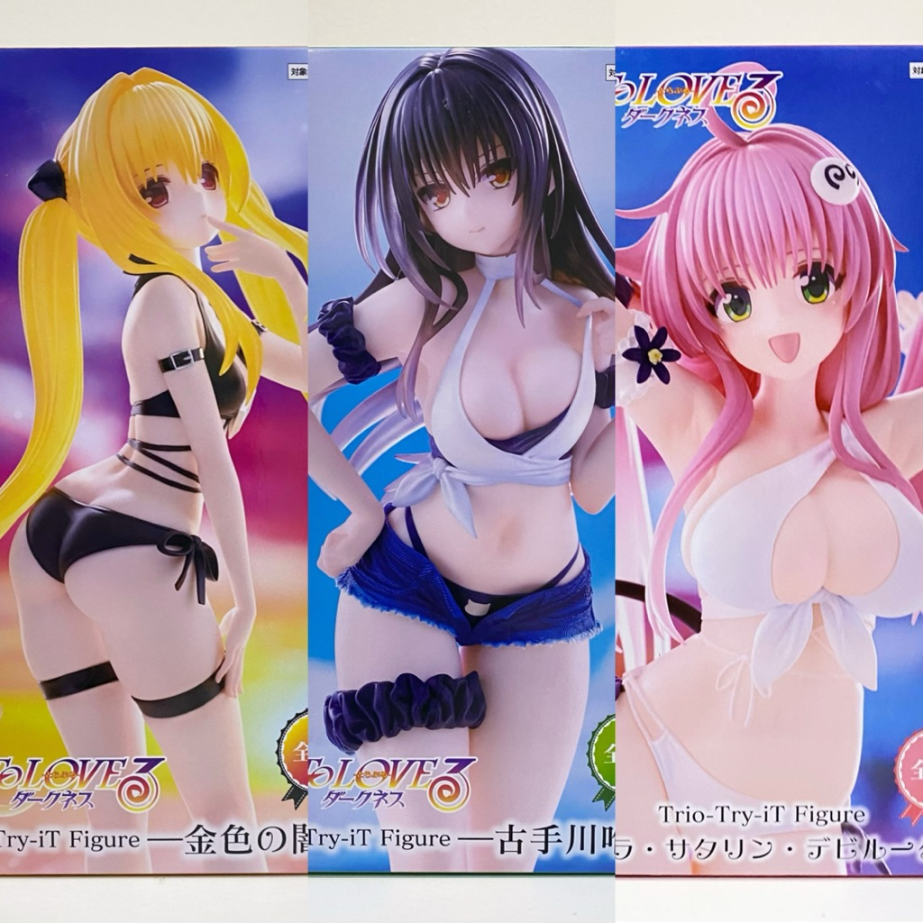 [พร้อมส่ง/มือ1] Lala / Yui / Yami - Trio-Try-iT - To LOVEru Darkness ยามิ ลาล่า ฟิกเกอร์ ทูเลิฟรู