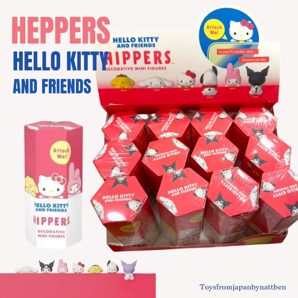 [พร้อมส่ง🇹🇭] HEPPERS  HELLO KITTY ลิขสิทธิ์แท้🇯🇵 100%