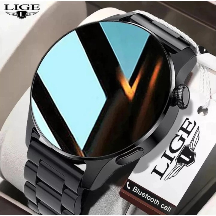 For HVAWEL GT4 Pro Smart Watch Original Men Sports Waterproof Fitness Tracker Bluetooth Call Smart B