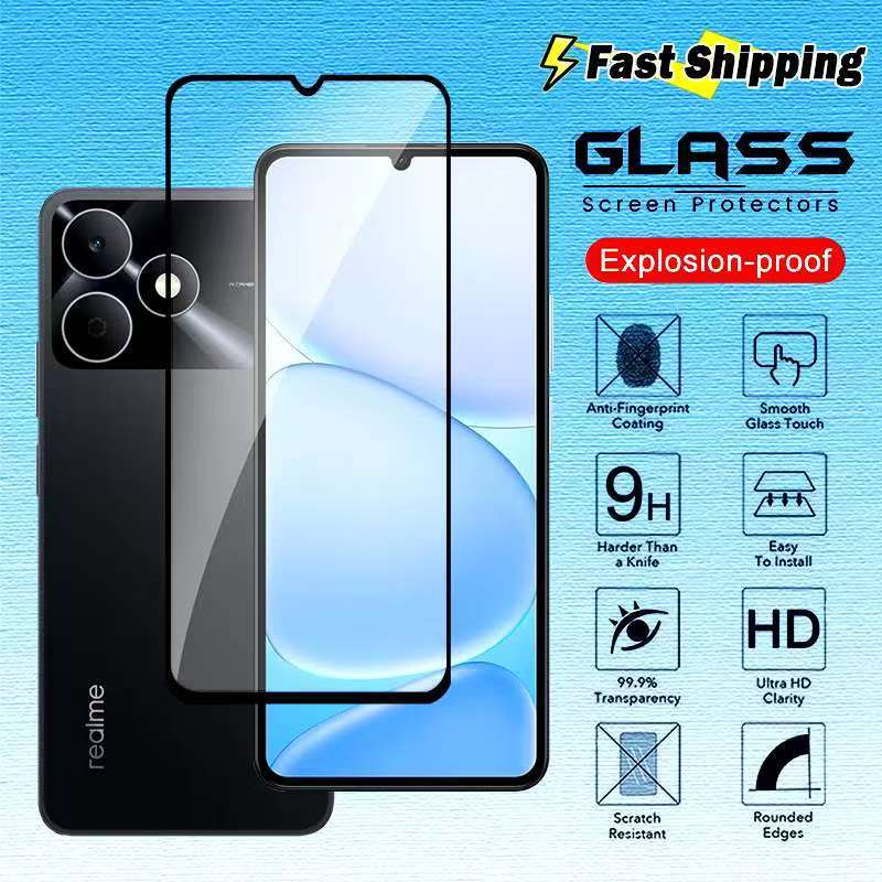 Realme Note80ตรงรุ่น(ส่งในไทย)ฟิล์มกระจกเต็มจอrealme Note 80
