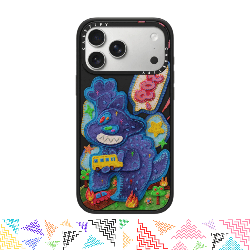 เคสมือถือ CASETiFY | GOTZILLA [Jess Wiseman] For iPhone Samsung แท้ พร้อมส่ง เคสกันกระแทก