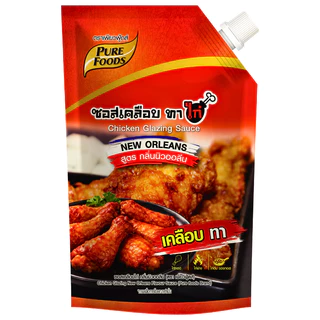 ซอสเคลือบไก่ นิวออลีน ขนาด 800 กรัม ซอสสำเร็จรูป ซอสปรุงรส น้ำจิ้ม ซอสเคลือบ ราด จิ้ม