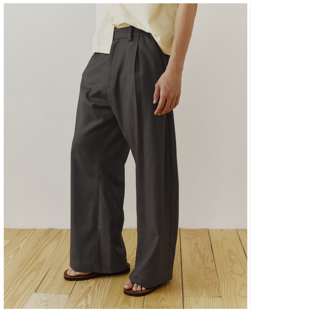 GROOVY BOY PANTS (DARK TRUFFLE) - กางเกงขายาว