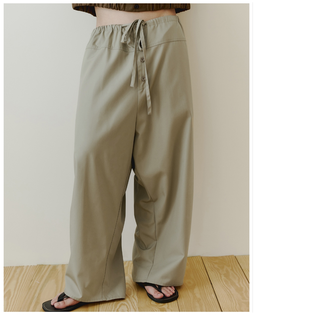 RAMBLE PANTS (BEIGE) - กางเกงขายาว