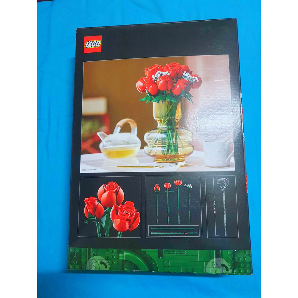 LEGO lcons10328 Bouquet of Roses Building Set (822pcs.)