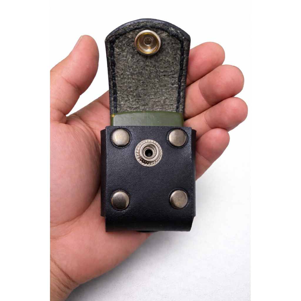 sale!!!ซองหนังไฟแช็กZippo หนังวัวแท้ฟอกฝาดHandmade