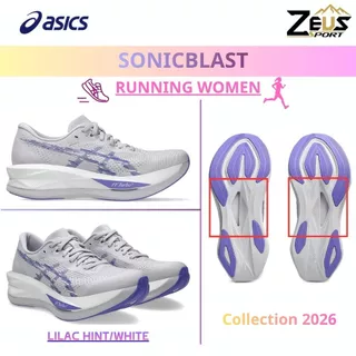 ASICS SONICBLAST รองเท้าวิ่งผู้หญิง [Running Women] แบบTempo / Daily training เบา ระบายอากาศดี ยาง ASICSGRIP