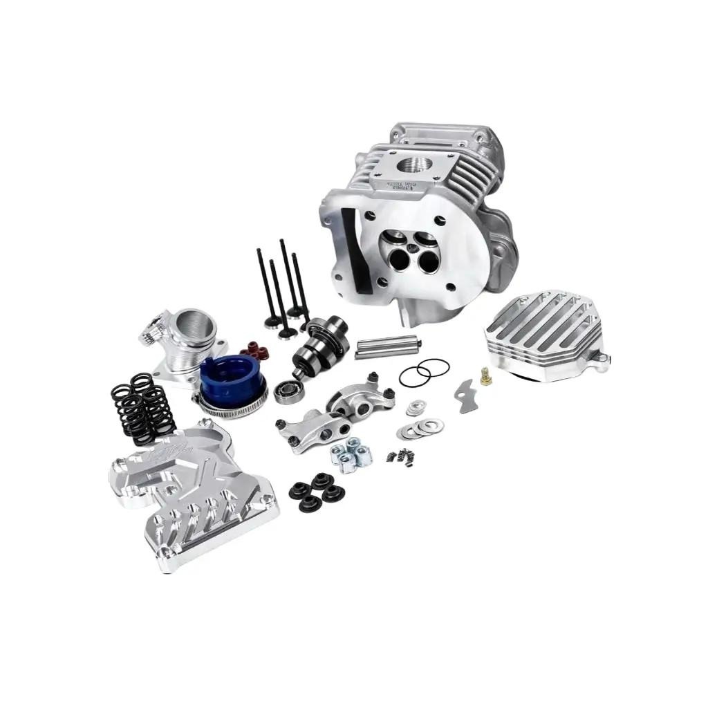 SKS Racing : ฝา TTUM 4 วาล์ว 19/22 เปิดพอร์ต CNC หลักเดิม