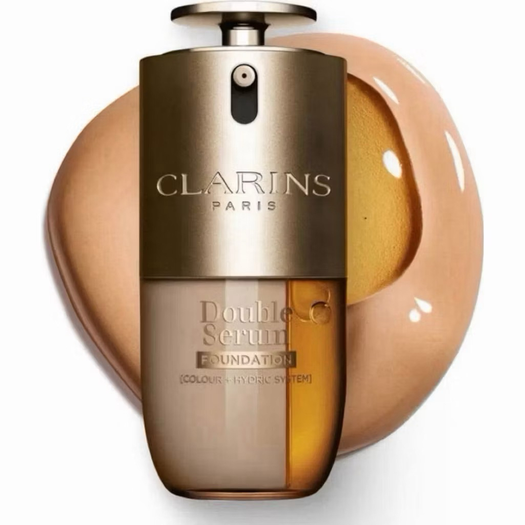 พร้อมส่ง รองพื้นเซรั่ม Clarins Double Serum Foundation