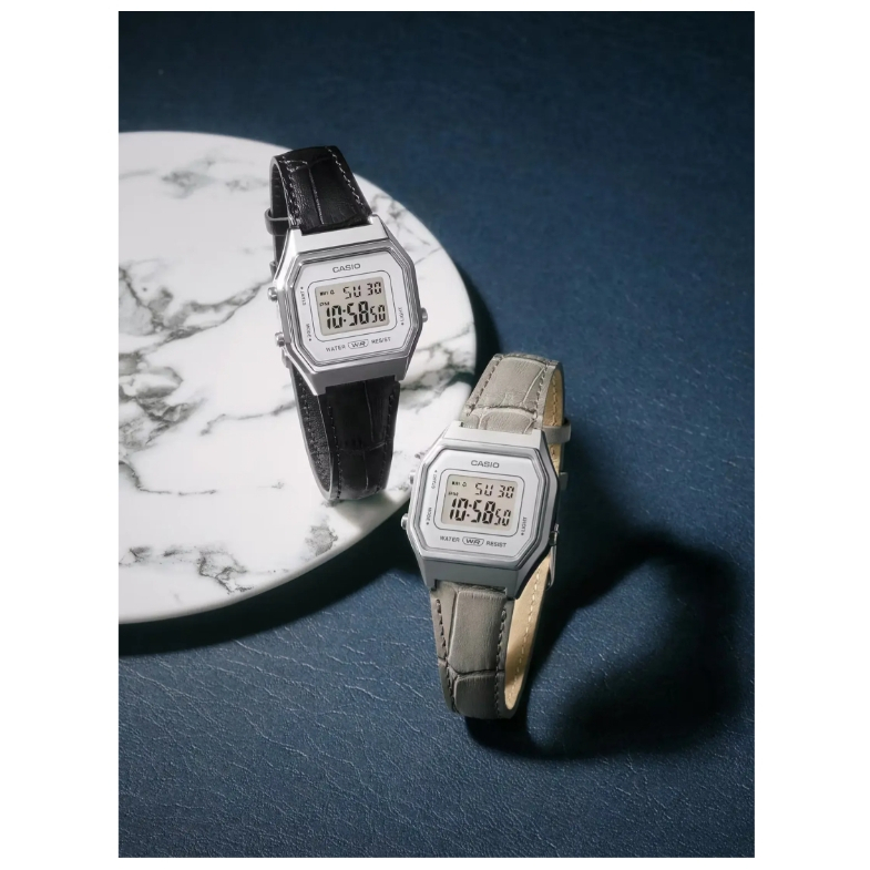 กล่องดำ cmg New Casio Lady La-680WEL La680  LA680WEL 28.6 มม.LA-680 แท้ประกันศูนย์ Cmg 1 ปี