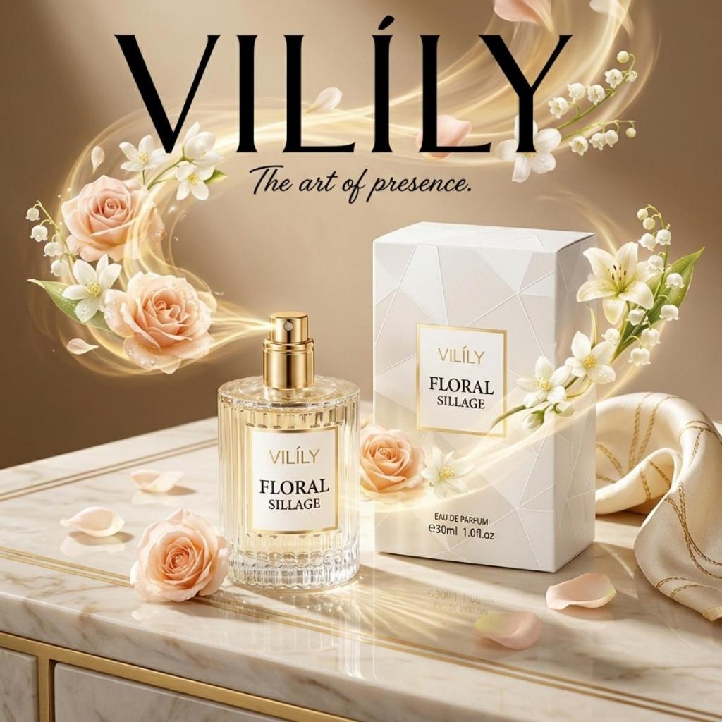 （โปรโมชั่นจำกัดเวลา）VILILY · White Bloom Eau de Parfumน้ำหอมดอกไม้ขาว สไตล์หรู ดูแพง