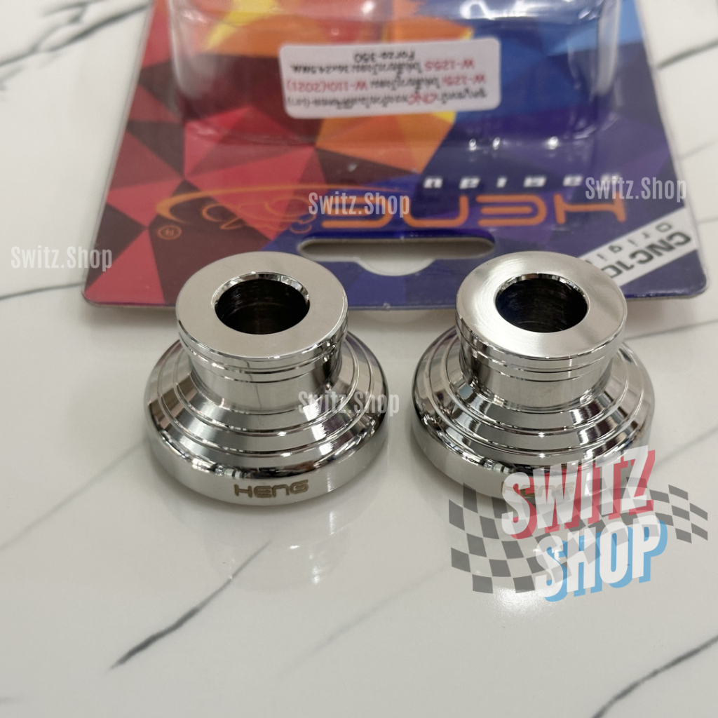 บูทล้อหน้าเลส บูชล้อหน้า w125iบังลม w125sดิจิตอล w110iไมดิจิตอล เฮงสแตนเลสคู่