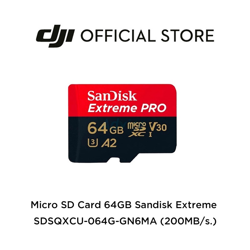 Sandisk - Micro SD Card Sandisk Extreme 64GB SDSQXCU-064G-GN6MA