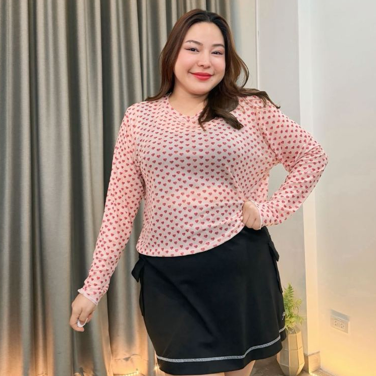 FAMOUS Sheer Long Sleeves FMBL-G1T027