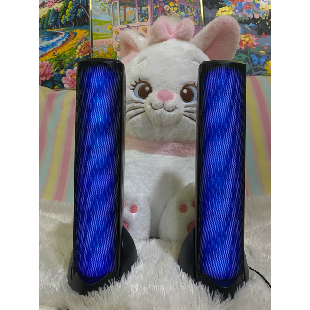 ลำโพงบลูทูธ RGB computer & notebook ‼️มือสอง‼️‼️