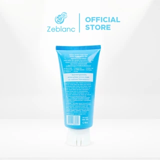 โฟมล้างหน้าคนท้อง สำหรับ ผิวบอบบาง Zeblanc Gentle Facial Foam ปราศจากแอลกอฮอล์ ไม่ผสมน้ำหอม