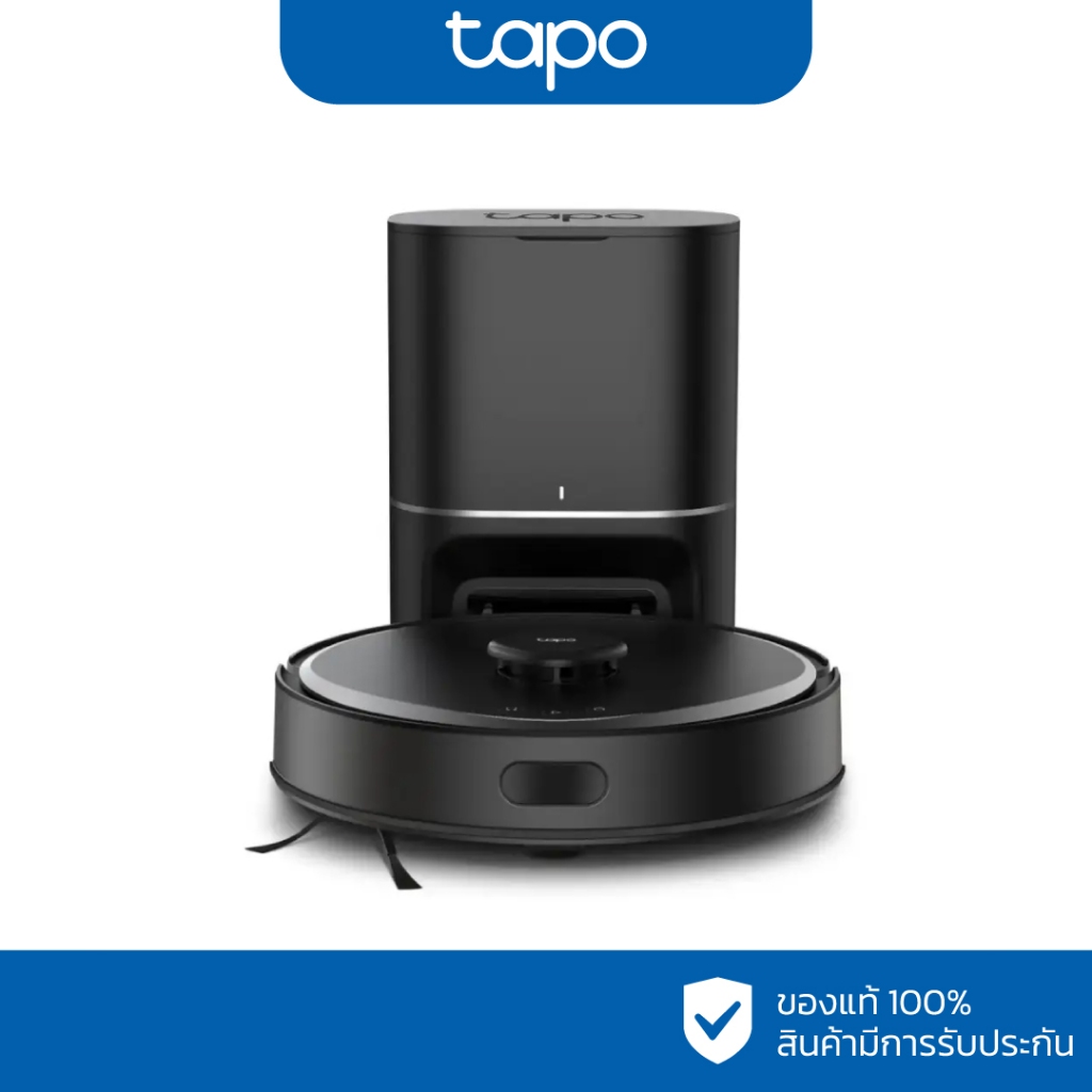 TAPO Robot Vacuum Cleaner & Auto-Empty Dock LiDAR + IMU Dual Navigation รุ่น Tapo RV30 Max Plus
