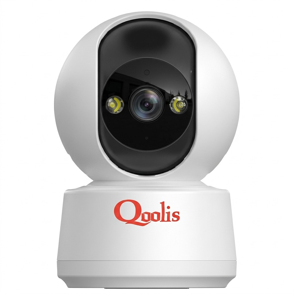 กล้องวงจรปิด WiFi 2MP รุ่น QL-WIFI5MP-16 เลนส์ 4mm ภาพคมชัด มี AI ตรวจจับคน ดูผ่านมือถือ O-KAM Pro 0