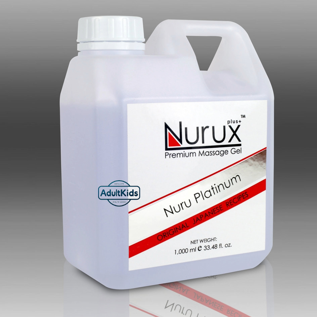 เจลหล่อลื่น Nuru Gel Platinum 1000 ml. รุ่นแพลทตินั่ม เข้มข้นมาก ผสมน้ำก่อนใช้งานได้