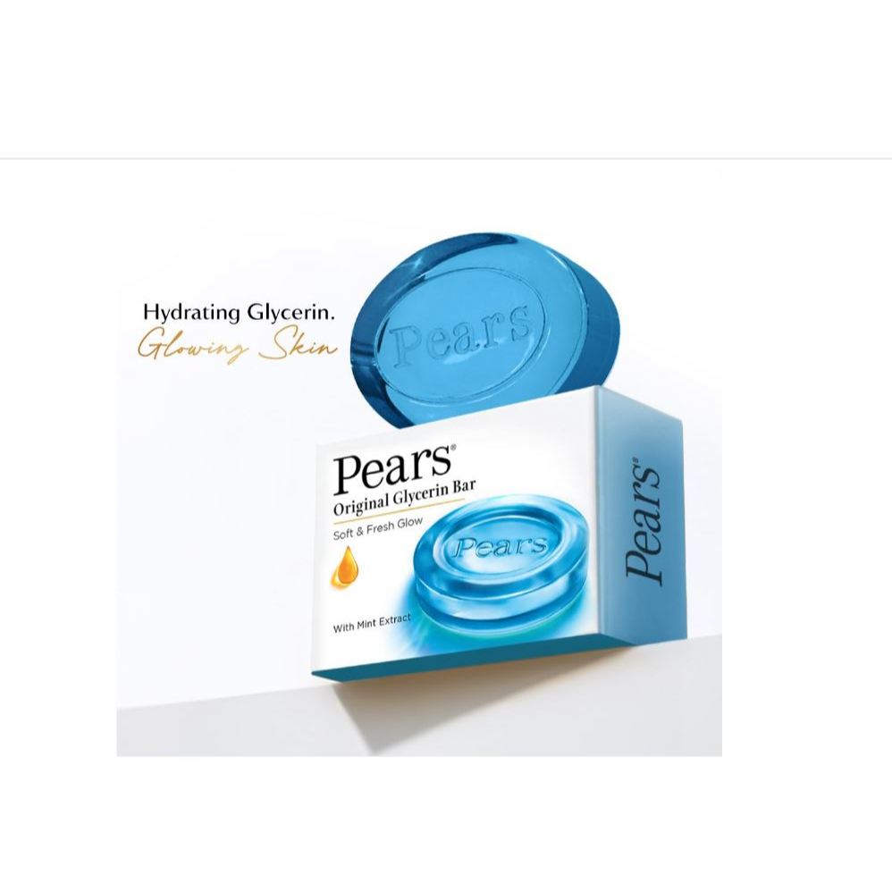 Pears Soft & Fresh Soap Bar with Mint Extracts,100g