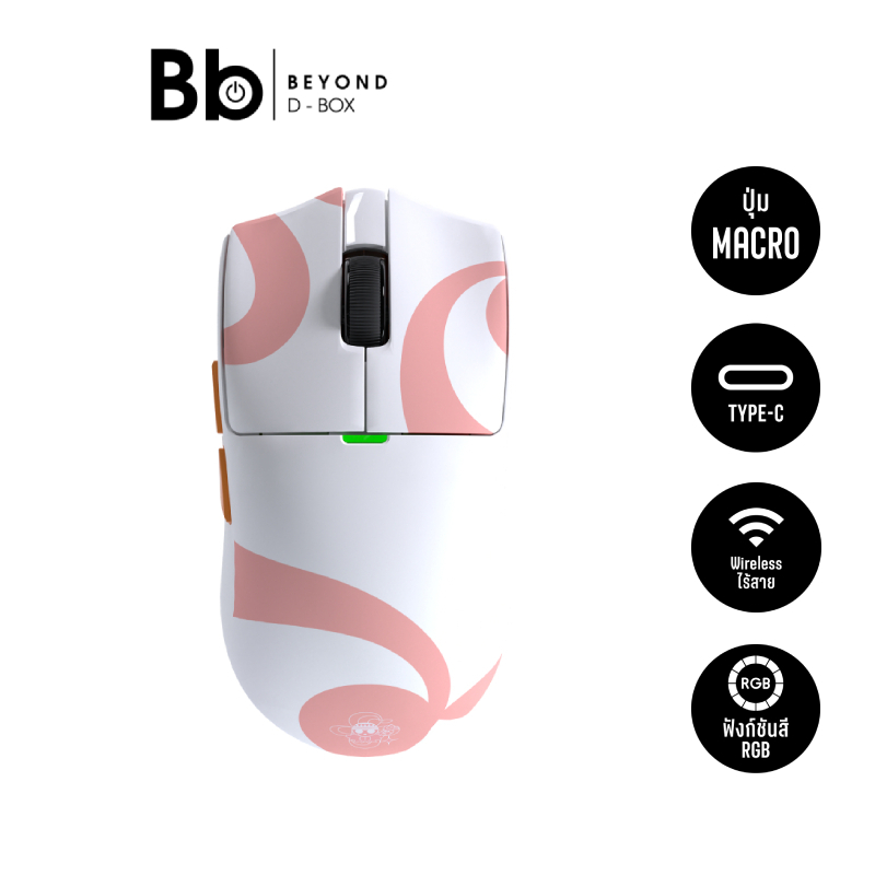 FANTECH × ONE PIECE เมาส์เกมมิ่ง Wireless WG13E by BB Beyond D-Box