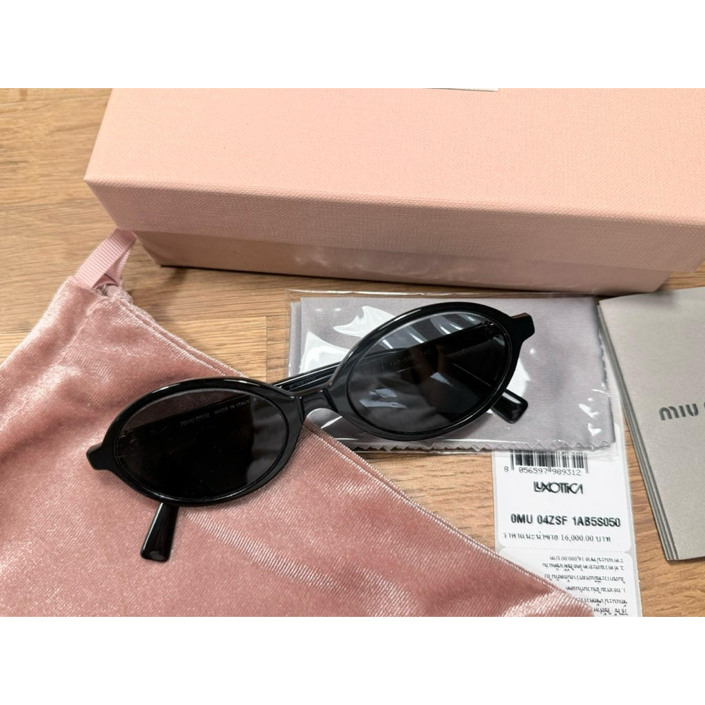 MIUMIUกรอบแว่นรุ่น0MU01XVแท้(มือ2)