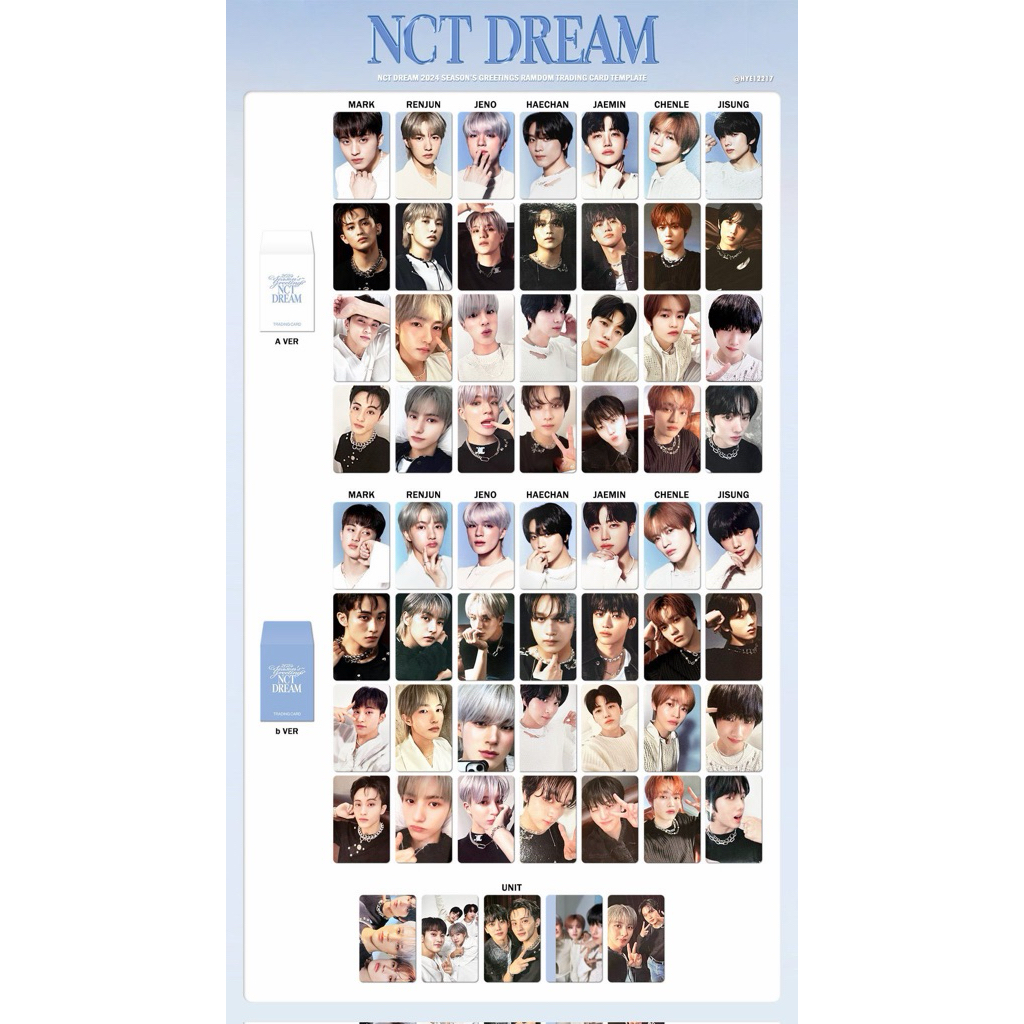 SSGT 2024 Trading card NCT DREAM
