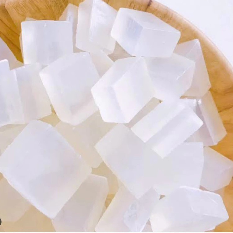 GLYCERINE SOAP BASE - 1 กิโลกรัมสบู่กลีเซอรีนก้อน (ใส่ถุงแบ่ง)