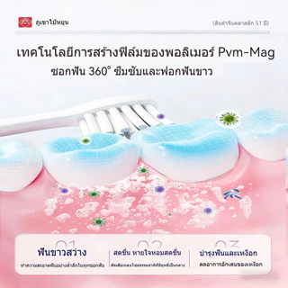 ซื้อ 1 แถม 1 ยาสีฟัน ไวท์เทนนิ่ง ยาสีฟันฟัน สีม่วง กำจัดคราบ ควันบุหรี่ ซ่อมแซมเหงือกและฟันขาว