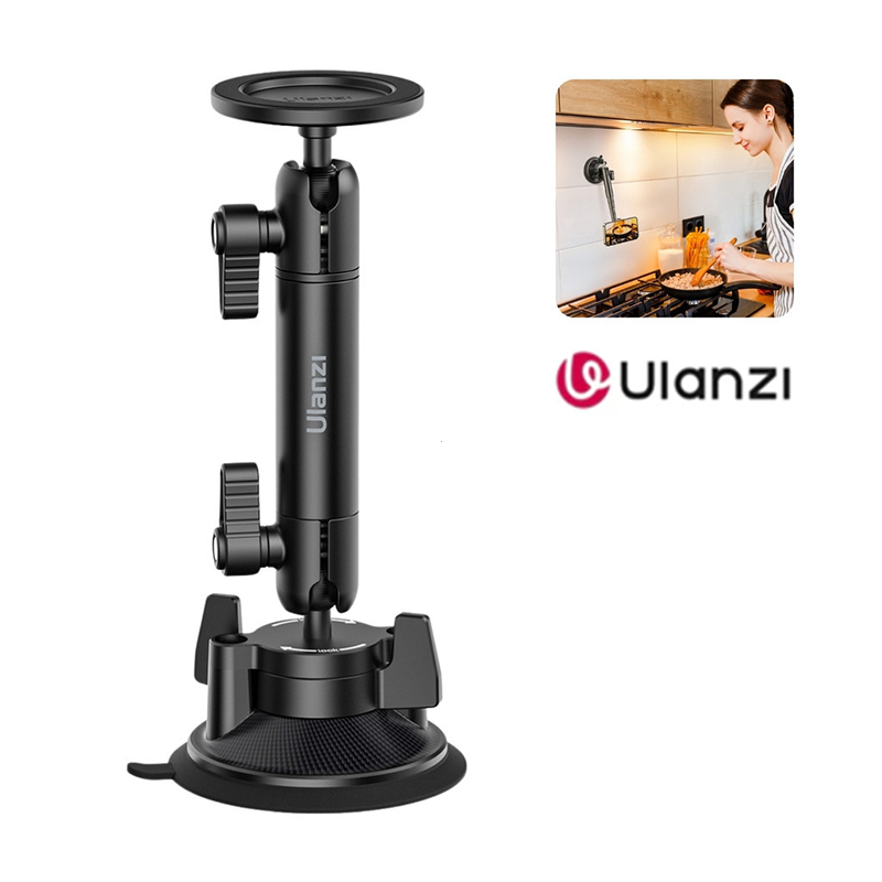 Ulanzi ZJ06 Suction Cup Mount ขาตั้ง ตัวยึดสูญญากาศ ติดกระจกรถยนต์ สำหรับมือถือ แบบ MagSafe