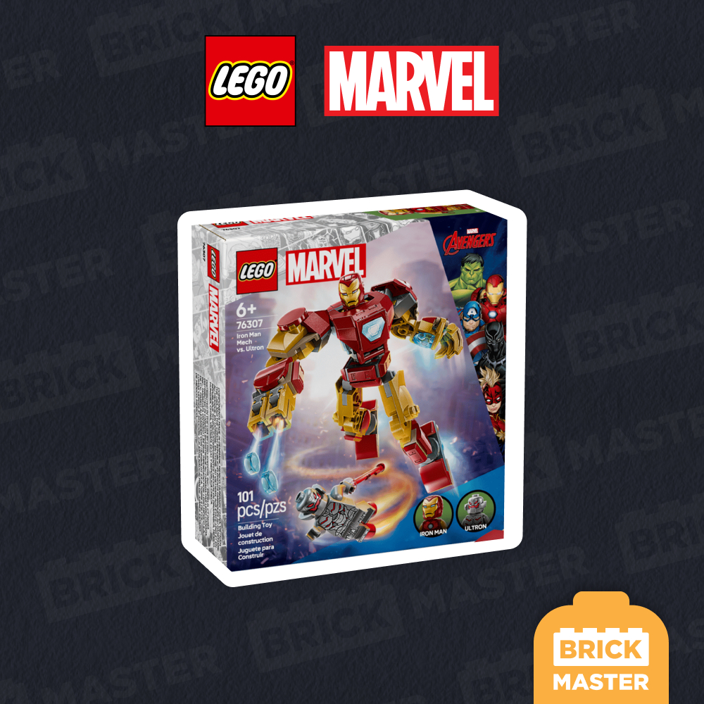 LEGO Superheroes 76307 : Iron Man Mech vs. Ultron (เลโก้แท้ มาเวล ไออ้อนแมน)