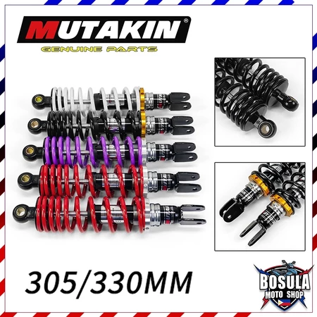 MUTAKIN โช้คหลังNOUVO BEAT/CLICK/MIO/FINO/SCOOPY-i 1ข้าง 275/295/330mm AEROX/NMAX 2ข้าง 305mm
