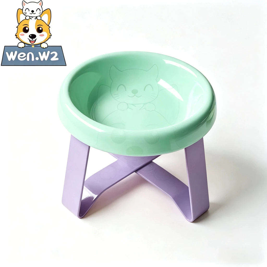 wen.W2 ชามใส่อาหารสัตว์พร้อมขาตั้ง thumbnail 8