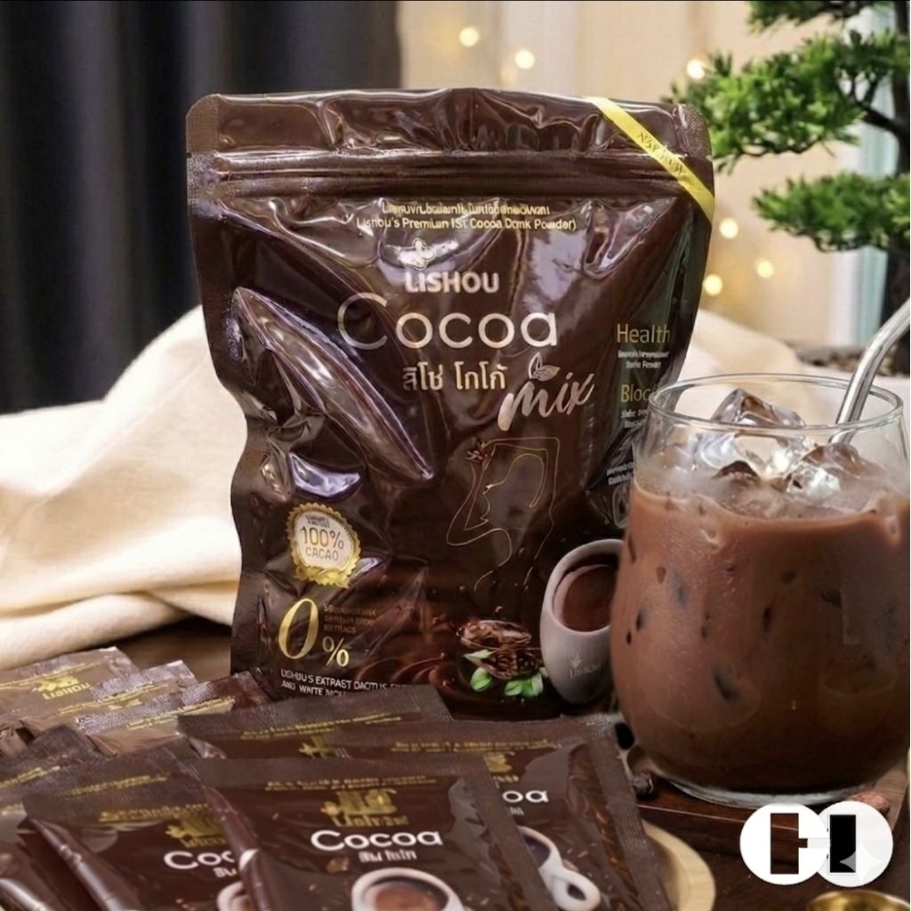 ของแท้ 100% ส่งด่วน โกโก้ลิโซ่ สูตรดั้งเดิม Lishou Cocoa ของแท้ 100% สูตรในตำนาน 15 ซอง