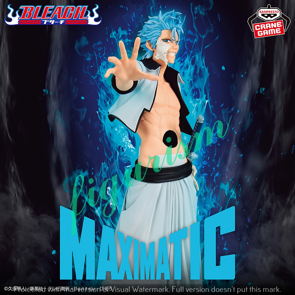 🔥 Bleach MAXIMATIC Grimmjow Jaegerjaques กริมจอว์ บลีช เทพมรณะ 🔥 ของแท้ ญี่ปุ่น💯