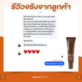 [ร้านค้าบริษัท] รองพื้น Magic Skin มิโนริ สูตรใหม่ 4in1 กันแดด SPF50 คุมมัน กันน้ำ ปกปิด ผิวมีออร่า
