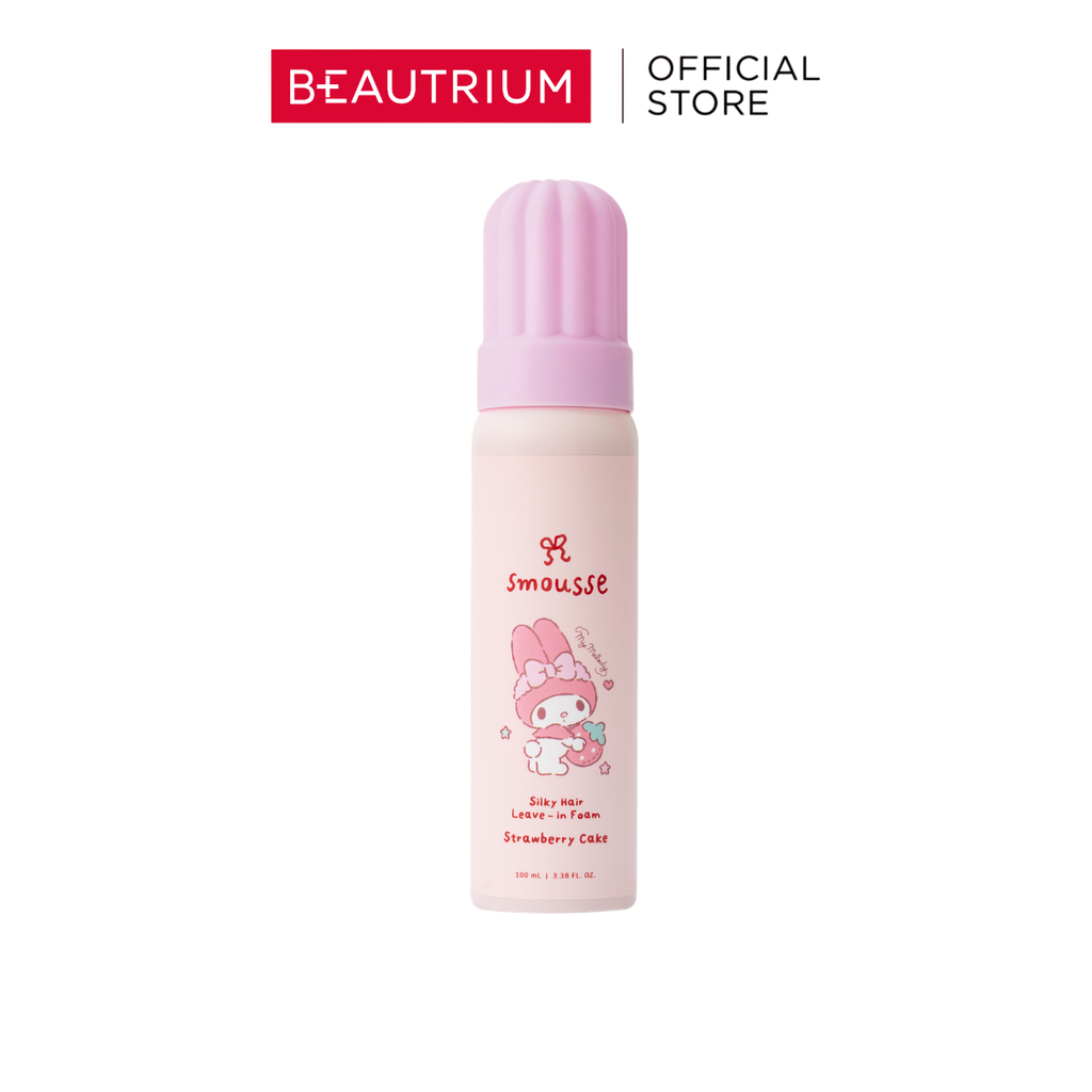 SMOUSSE Silky Hair Leave-In Foam ผลิตภัณฑ์บำรุงผม 100ml