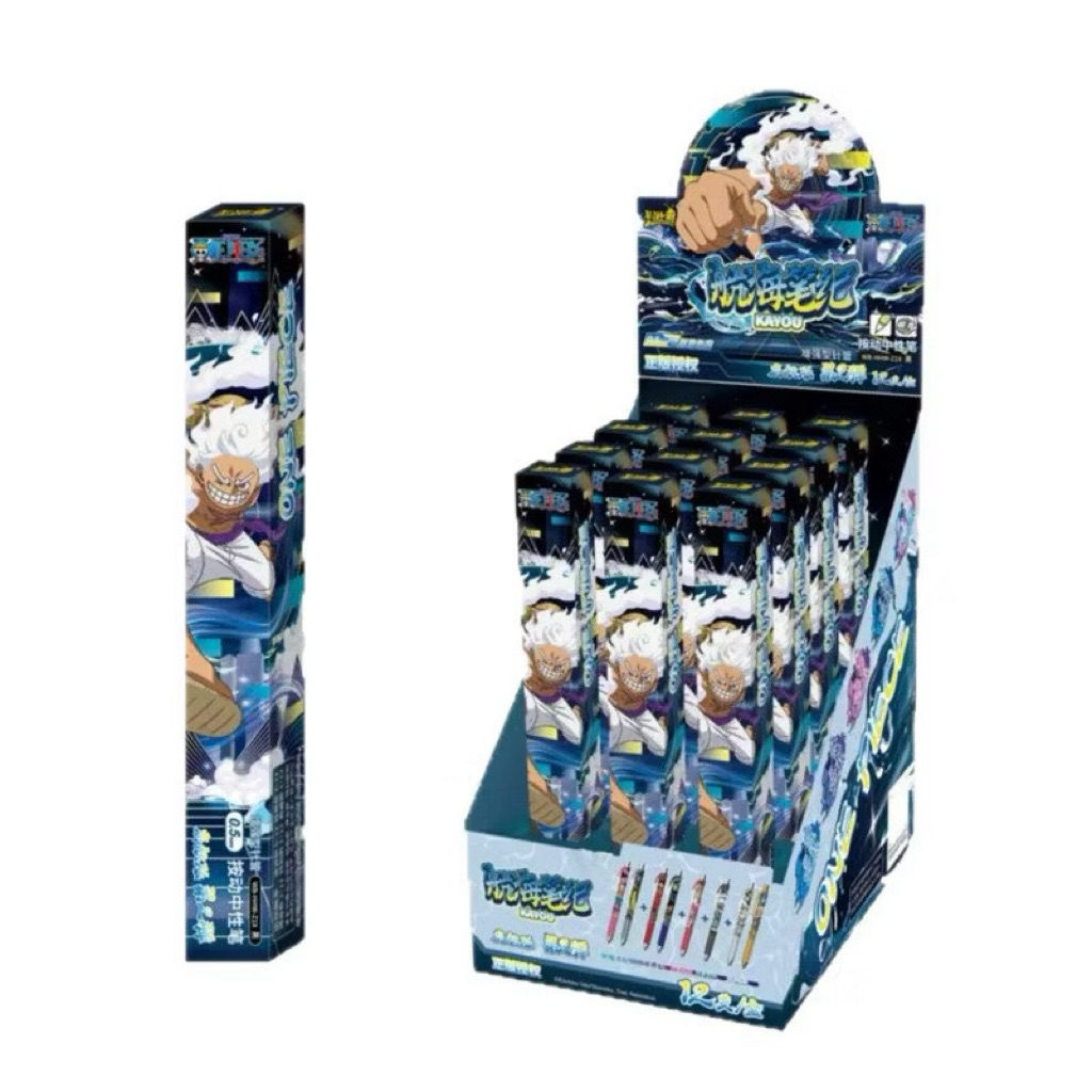 (1 กล่องจุ่ม) กล่องสุ่มปากกาวันพีช Card Tour One Piece Gel Pen Voyage Edition Mystery Box Pen (พร้อมส่งในไทย 🇹🇭)