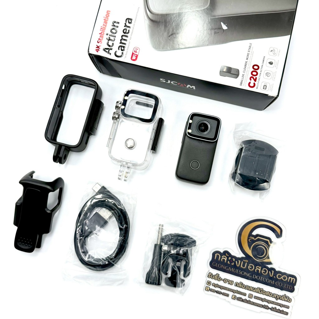 SJCAM C200 4K Action Camera [รับประกัน 1 เดือน]