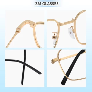 (-0~-600°)แถมฟรีกล่องใส่แว่น แว่นสายตาสั้น Myopia Glasses ป้องกันแสงสีฟ้า ป้องกันรังสี ทรงสี่เหลี่ยม แว่น unisex 1024