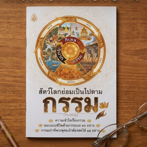 หนังสือ สัตว์โลกย่อมป็นไปตามกรรม แพ๊ค 5 เล่ม