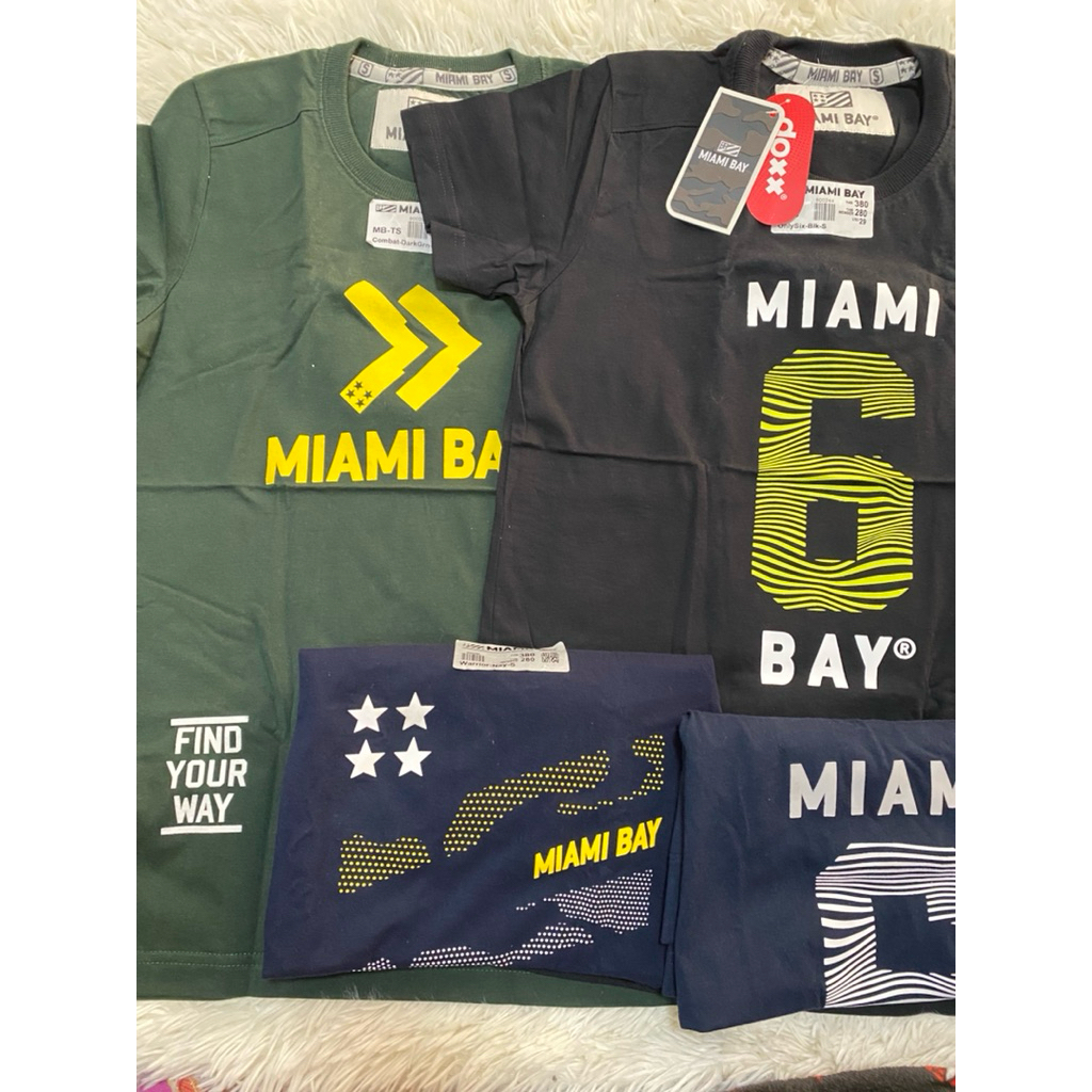 งานเซลแท้100%✨ เสื้อMIAMI BAYไซร้Sชาย