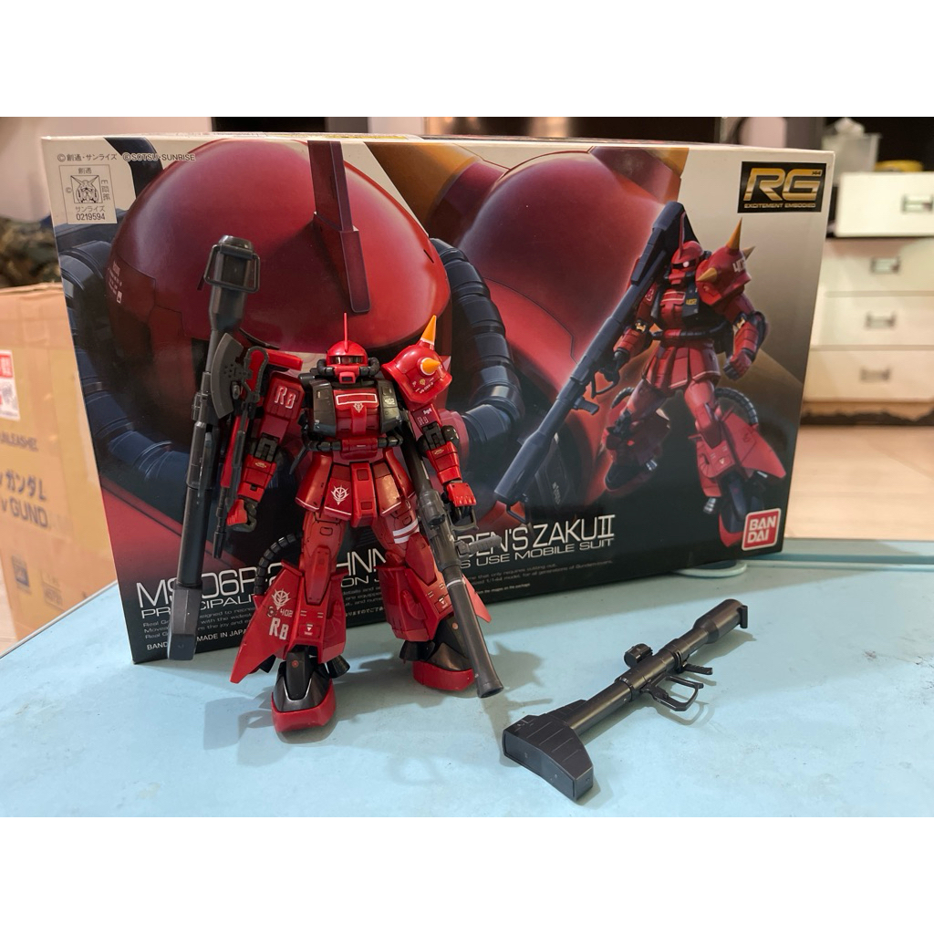 Rg 1/144 MS-06R-2 Johnny Ridden’s Zaku II (มือ 2 จัดส่งฟรี)