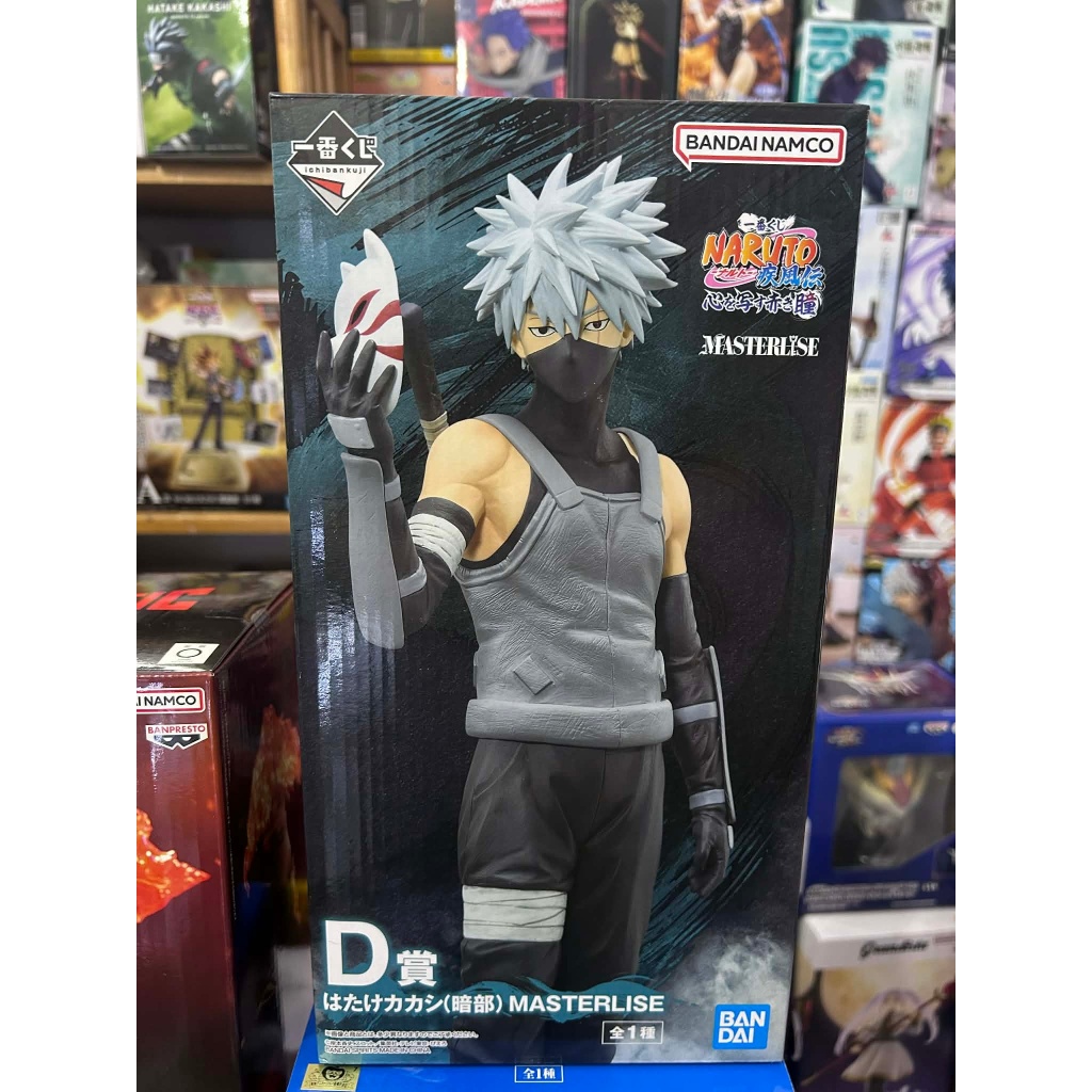 พร้อมส่ง/โมเดลคาคาชิ มือ1 ของแท้ JP /Ichiban Kuji Naruto Shippuden: The Red Eyes That Reflecting Hea