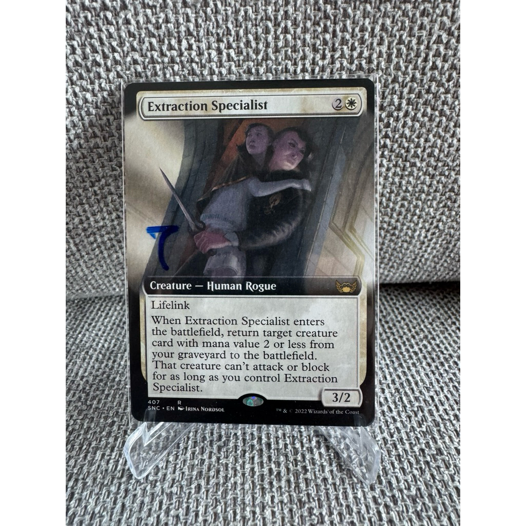 MTG Streets of New Capenna Variants: Extraction Specialist (Extended Art)