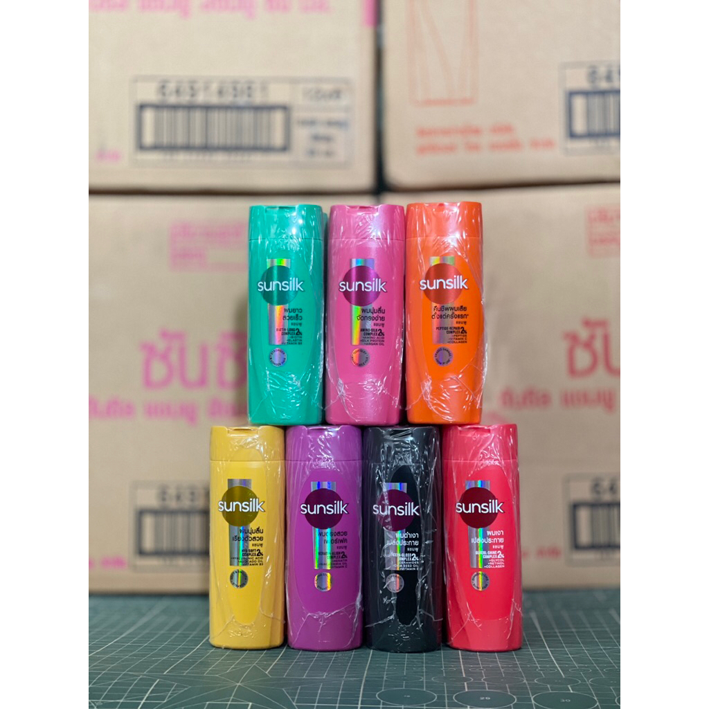 ซันซิล sunsilk แชมพู ปริมาณ60มล. (1แพ็คมี6ขวด)