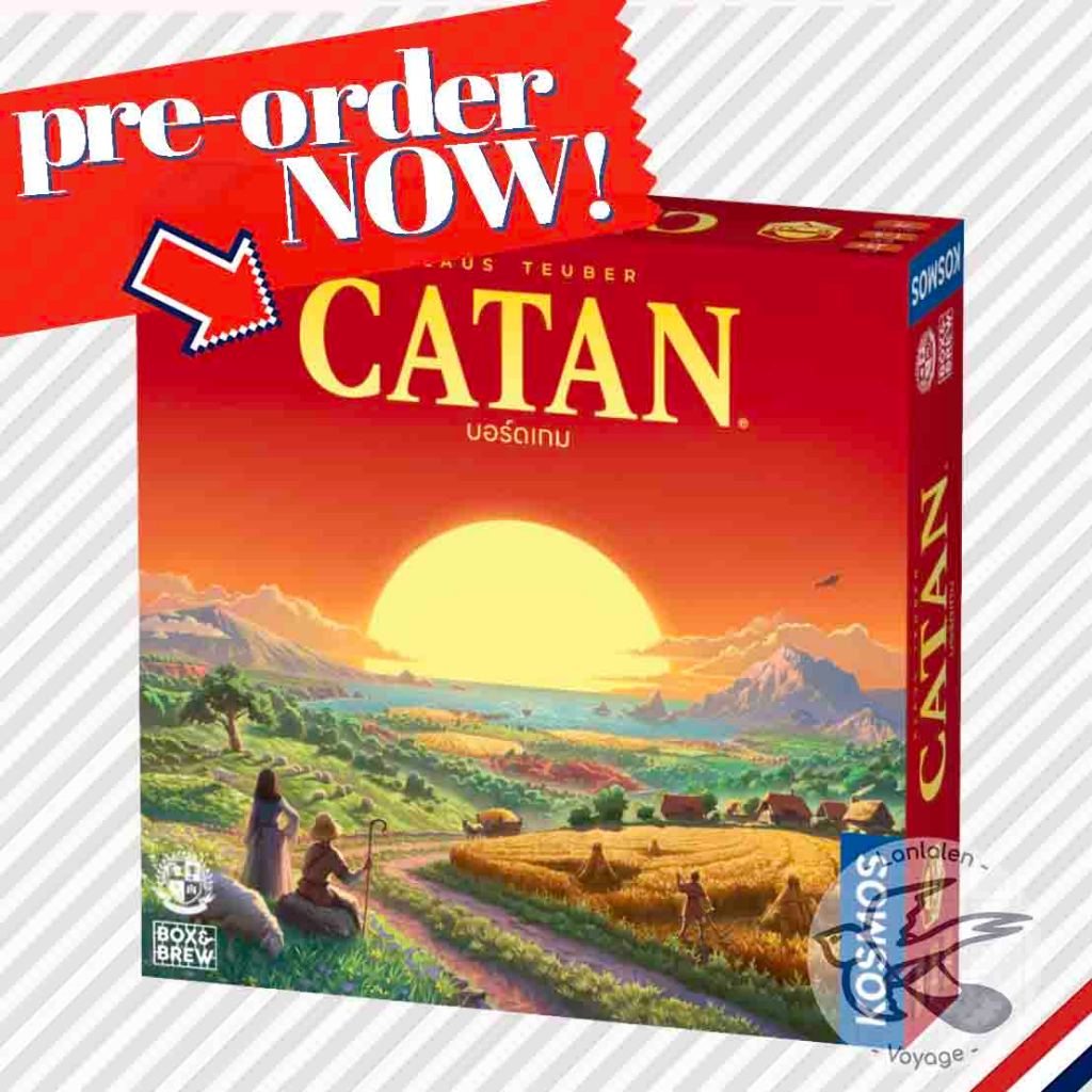 [Pre-Order] Settlers of CATAN นักบุกเบิกแห่งคาทาน ภาษาไทย [TH] / ภาคเสริม 5-6 ผู้เล่น [Boardgame]