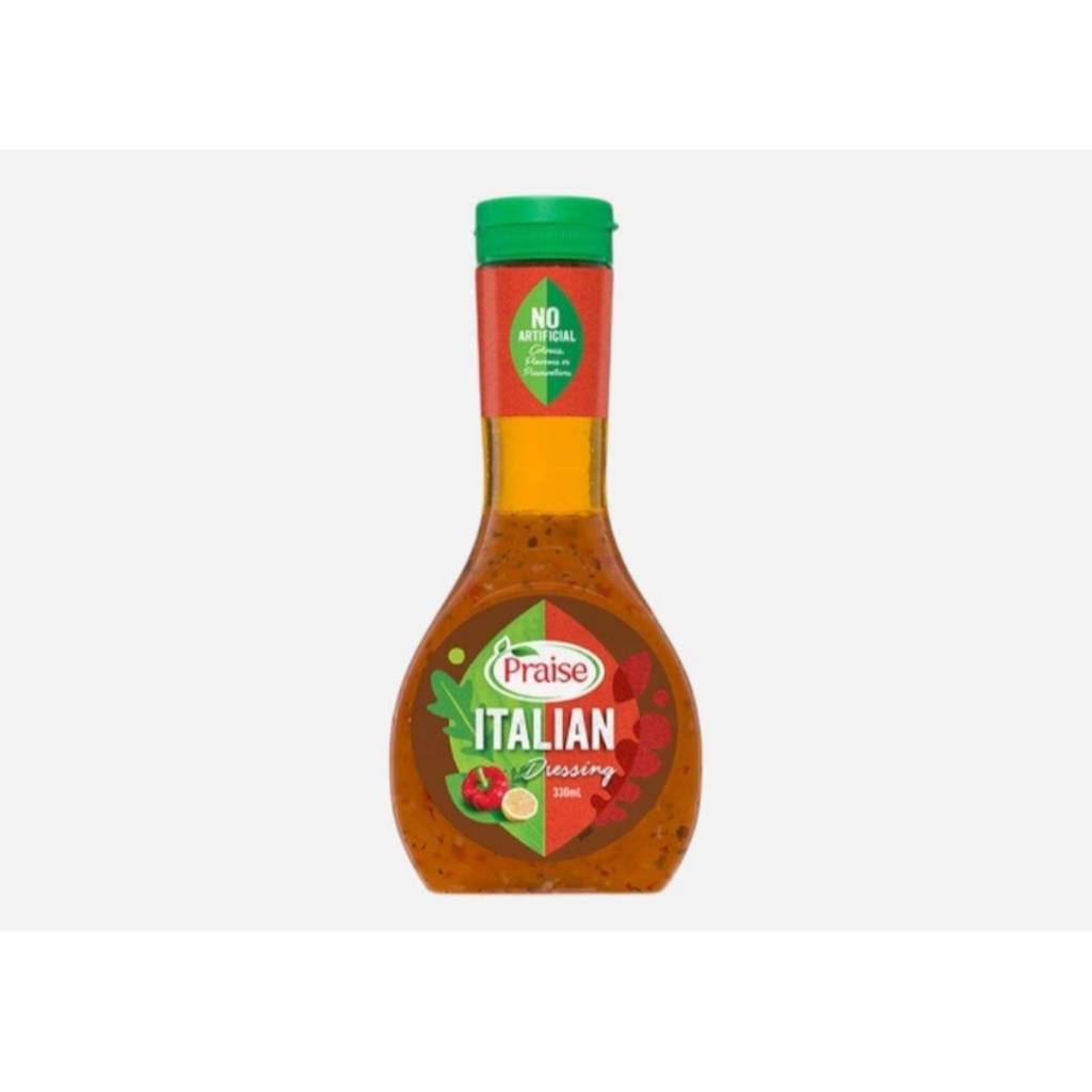 Praise Italian Dressing 330ml เพรส เดรสซิ่งอิตาเลียน ส่งด่วน ส่งไว ได้รับของภายในวัน