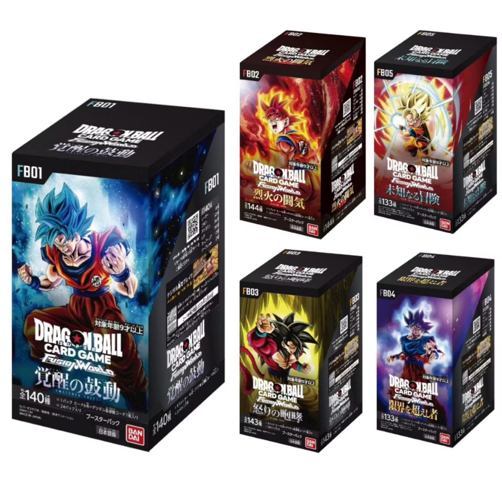 Dragonball Booster Box การันตีของแท้